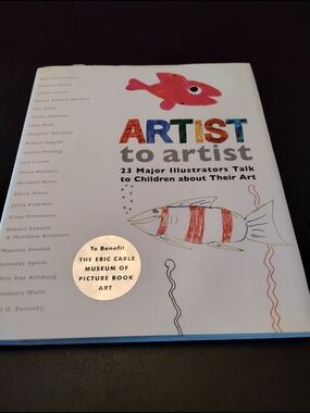 Artist to Artist Hardcover Book - White Cover with Multicolor Artwork